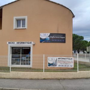 devanture de concept media services à Bollène