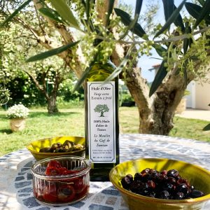 Huile d'olive et olives du moulin du gaf de famian