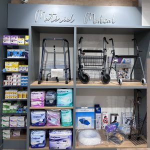Matériel médical de la pharmacie de la fontaine à Bollène