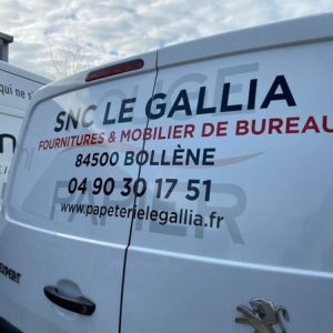 habillage véhicule Le Gallia à Bollène