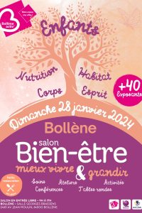 Affiche de l'événement salon Bien-être organisé par Bollène Activ'