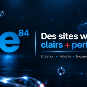 affiche Kore84, solutions web, Bollène